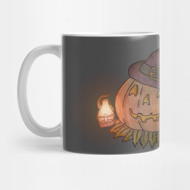 A Jack O' Lantern trick or treating by TheOuterLinux